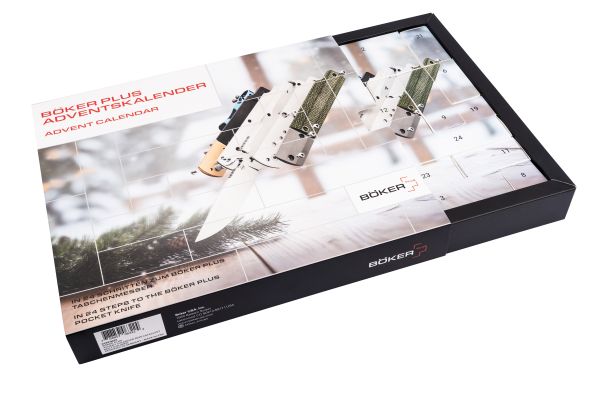 BÖKER PLUS®  Adventskalender 2025 Cataclyst Verpackunt geöffnet